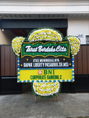 Papan Bunga Duka di Kebun Handil